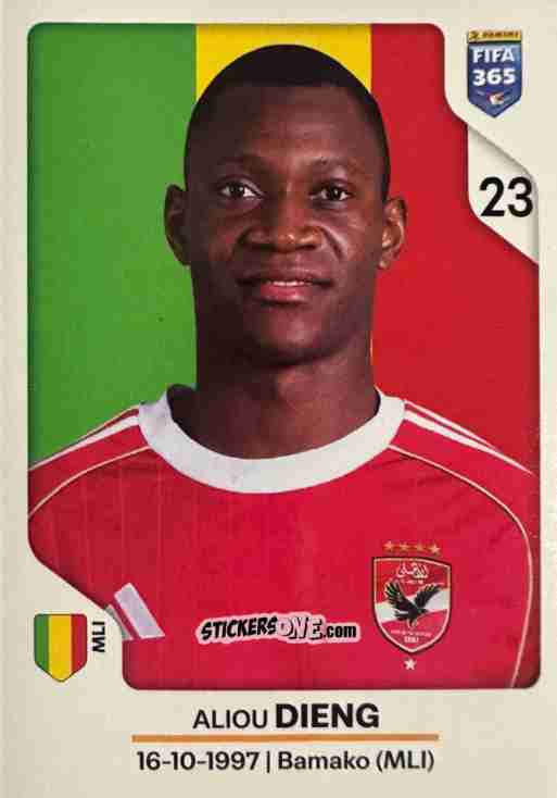 Sticker Aliou Dieng - Fifa 365 2026 n. 68 - Panini