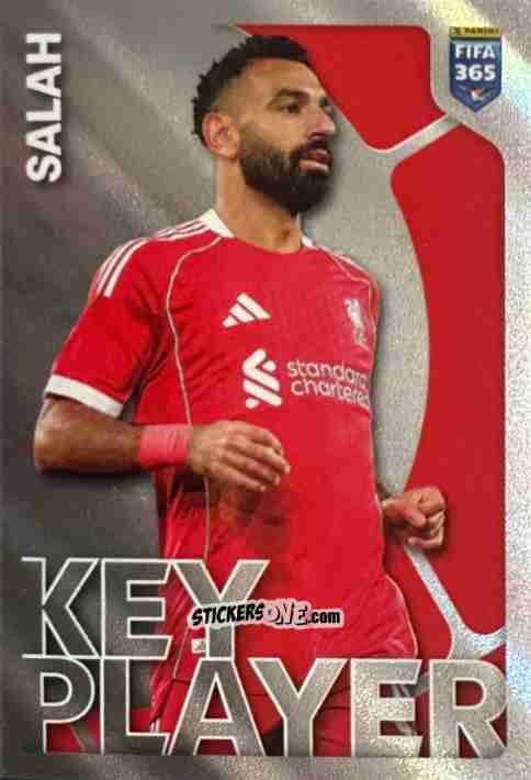 Cromo Mohamed Salah (Key Player) - Fifa 365 2026 n. 93 - Panini