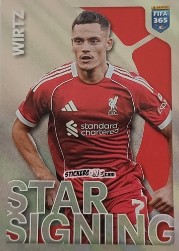 Cromo Florian Wirtz (Star Signing) - Fifa 365 2026 n. 94 - Panini