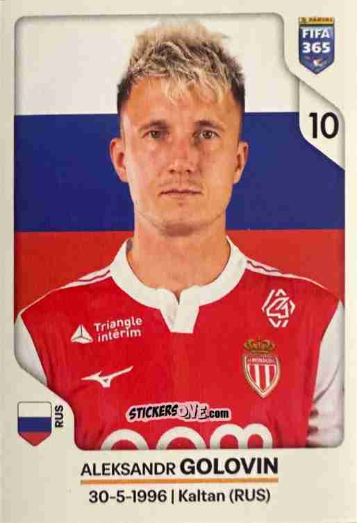 Figurina Aleksandr Golovin - Fifa 365 2026 n. 108 - Panini