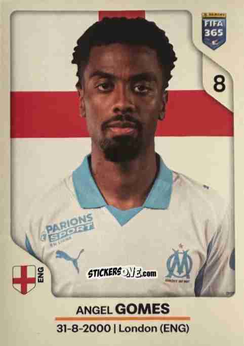 Cromo Ángel Gomes - Fifa 365 2026 n. 126 - Panini