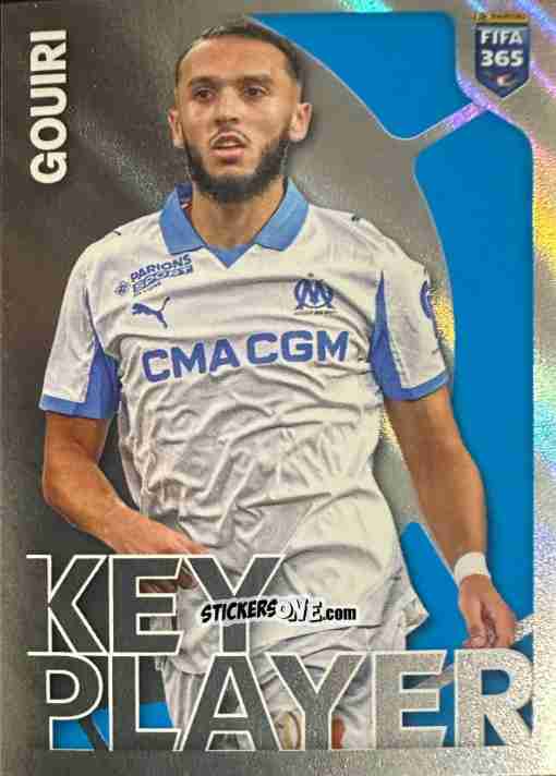 Sticker Amine Gouiri (Key Player) - Fifa 365 2026 n. 129 - Panini