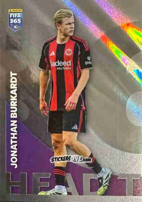 Sticker Jonathan Burkardt (Eintracht Frankfurt) - Fifa 365 2026 n. 139 - Panini