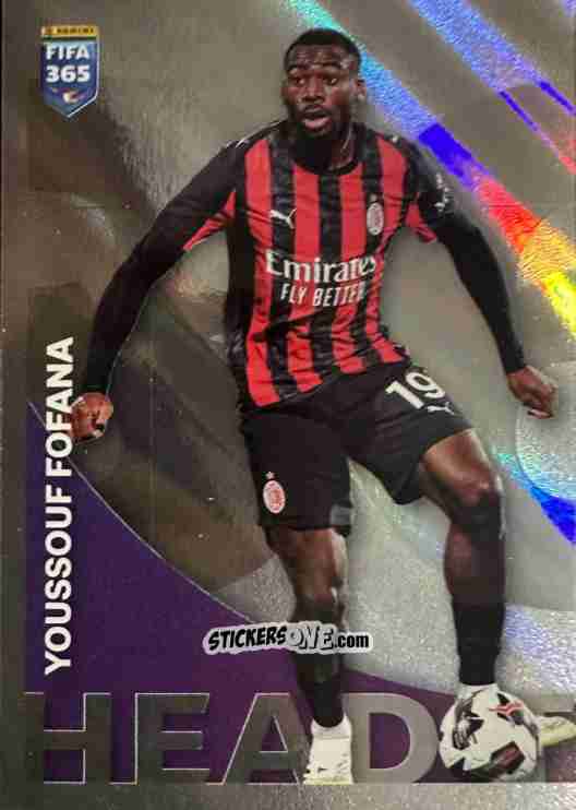 Figurina Youssouf Fofana (Ac Milan) - Fifa 365 2026 n. 145 - Panini