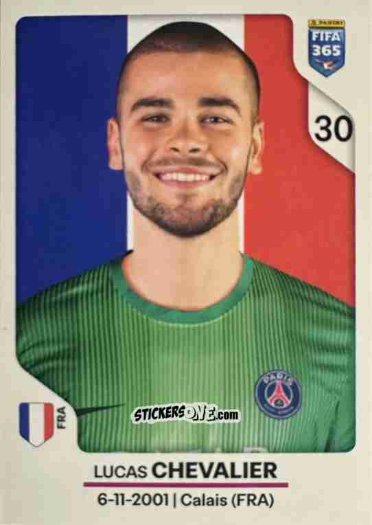 Figurina Lucas Chevalier - Fifa 365 2026 n. 153 - Panini