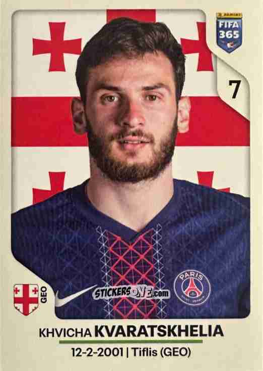 Figurina Khvicha Kvaratskhelia - Fifa 365 2026 n. 164 - Panini