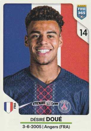 Cromo Désiré Doué - Fifa 365 2026 n. 167 - Panini