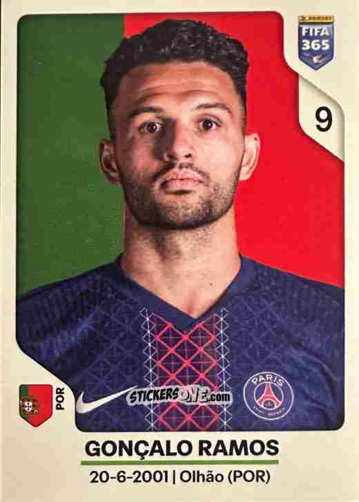 Figurina Gonçalo Ramos - Fifa 365 2026 n. 170 - Panini