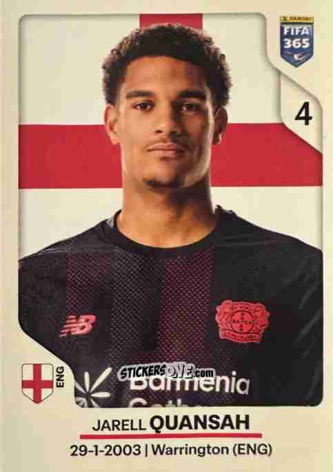 Sticker Jarell Quansah - Fifa 365 2026 n. 175 - Panini
