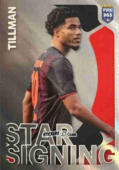Sticker Malik Tillman - Star Signing - Fifa 365 2026 n. 184 - Panini