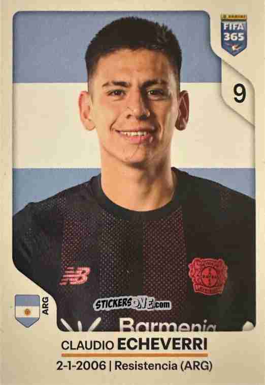 Sticker Claudio Echeverri - Fifa 365 2026 n. 185 - Panini