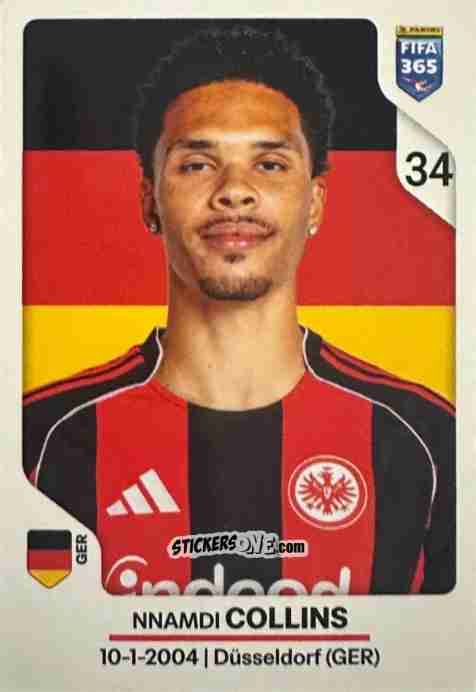 Sticker Nnamdi Collins - Fifa 365 2026 n. 192 - Panini