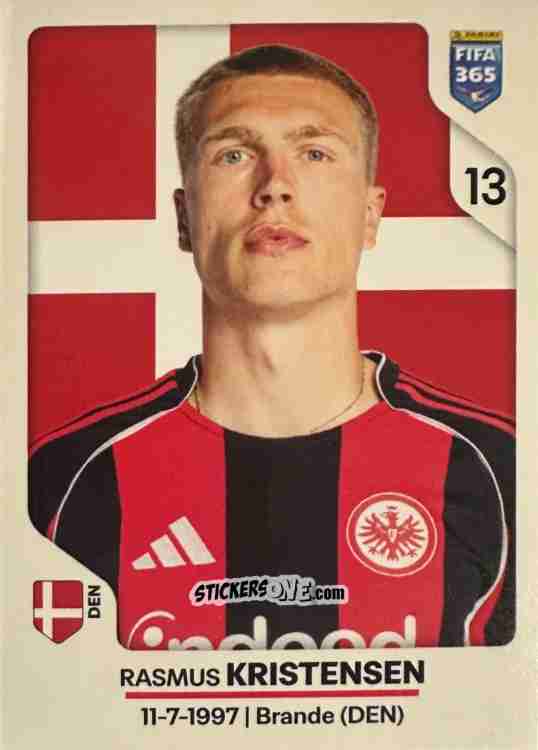Sticker Rasmus Kristensen - Fifa 365 2026 n. 193 - Panini