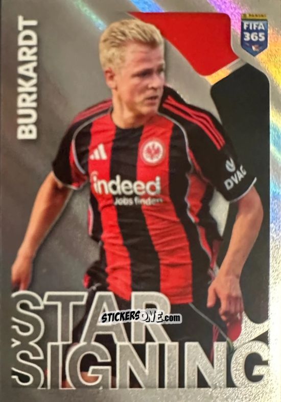 Figurina Jonathan Burkardt (Star Signing) - Fifa 365 2026 n. 202 - Panini