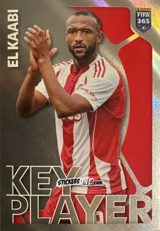Sticker Ayoub El Kaabi (Key Player) - Fifa 365 2026 n. 219 - Panini