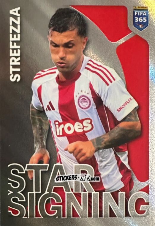 Sticker Gabriel Strefezza (Star Signing) - Fifa 365 2026 n. 220 - Panini