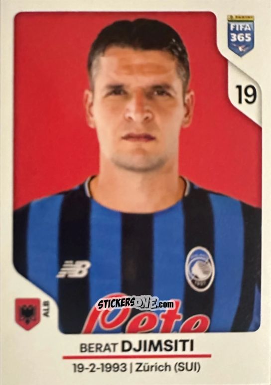 Cromo Berat Djimsiti - Fifa 365 2026 n. 226 - Panini