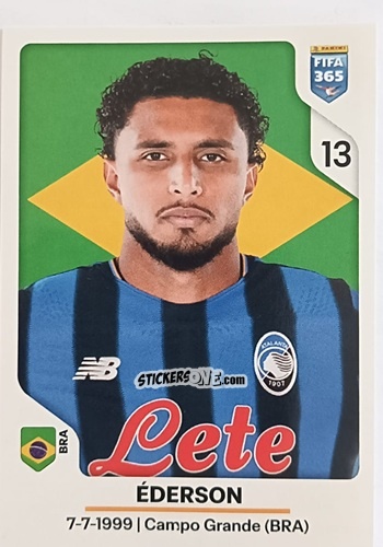 Figurina Ederson - Fifa 365 2026 n. 232 - Panini