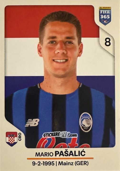 Cromo Mario Pašalić - Fifa 365 2026 n. 234 - Panini