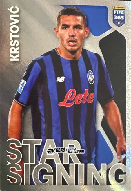 Cromo Nikola Krstović (Star Signing) - Fifa 365 2026 n. 238 - Panini