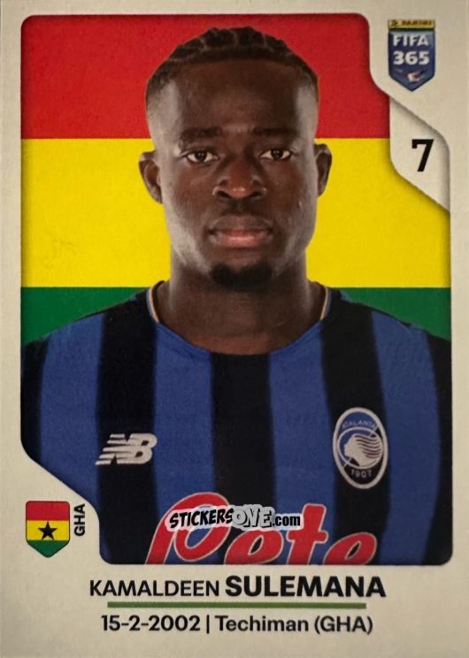 Cromo Kamaldeen Sulemana - Fifa 365 2026 n. 241 - Panini