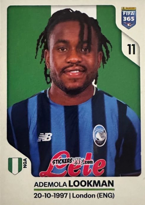 Sticker Ademola Lookman - Fifa 365 2026 n. 242 - Panini