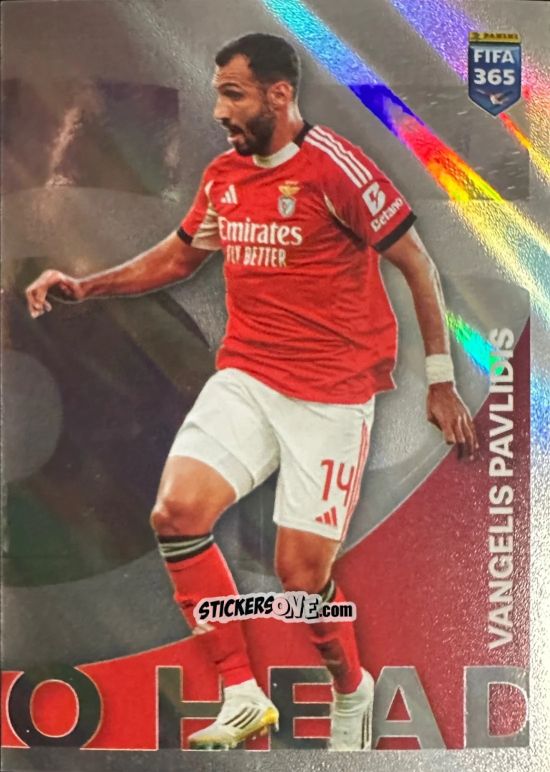 Cromo Vangelis Pavlidis (SL Benfica) - Fifa 365 2026 n. 258 - Panini