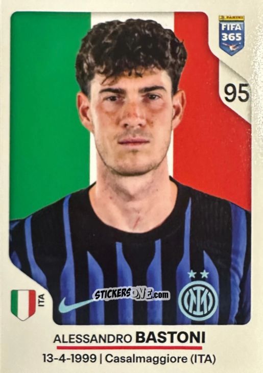 Sticker Alessandro Bastoni - Fifa 365 2026 n. 264 - Panini