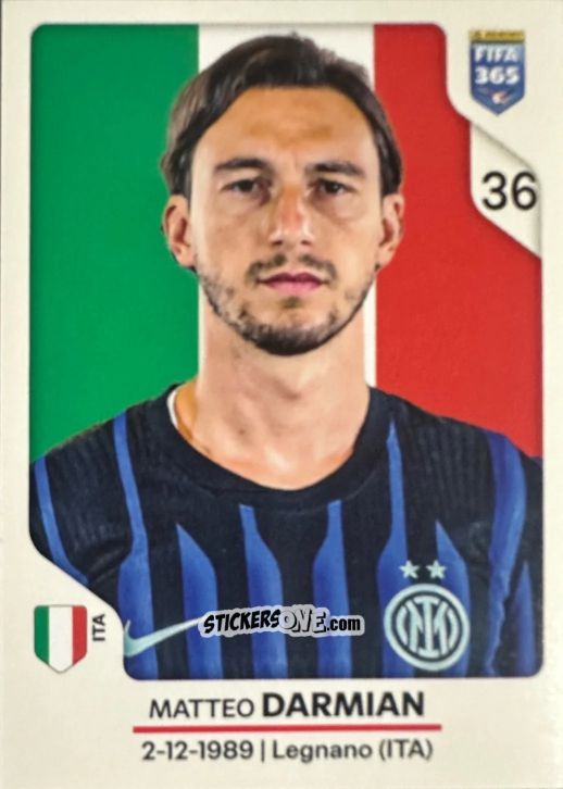 Sticker Matteo Darmian - Fifa 365 2026 n. 266 - Panini