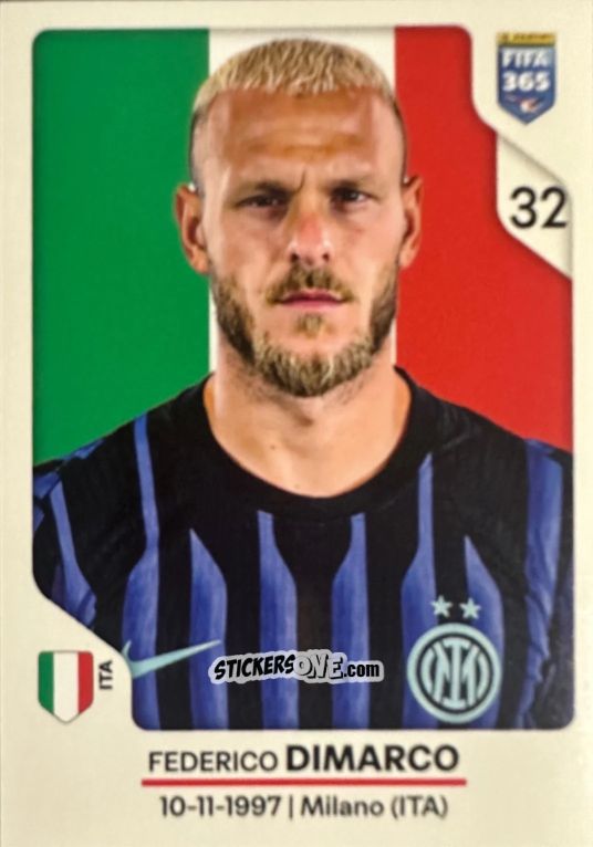 Sticker Federico Dimarco - Fifa 365 2026 n. 267 - Panini