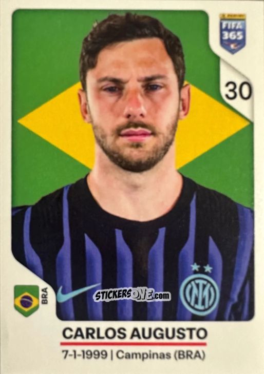 Figurina Carlos Augusto - Fifa 365 2026 n. 269 - Panini
