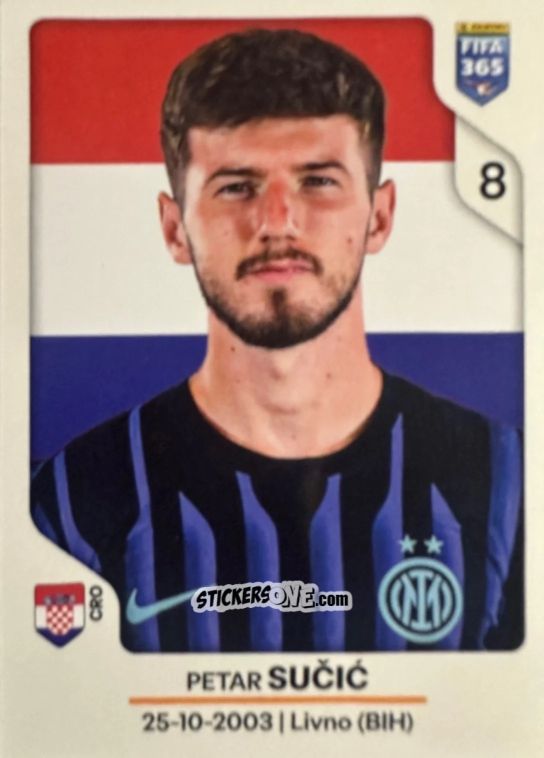 Cromo Petar Sučić - Fifa 365 2026 n. 270 - Panini