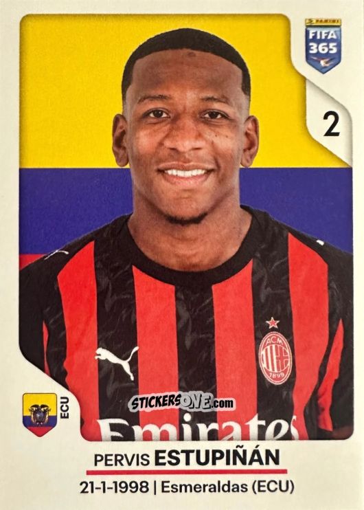 Cromo Pervis Estupiñán - Fifa 365 2026 n. 283 - Panini