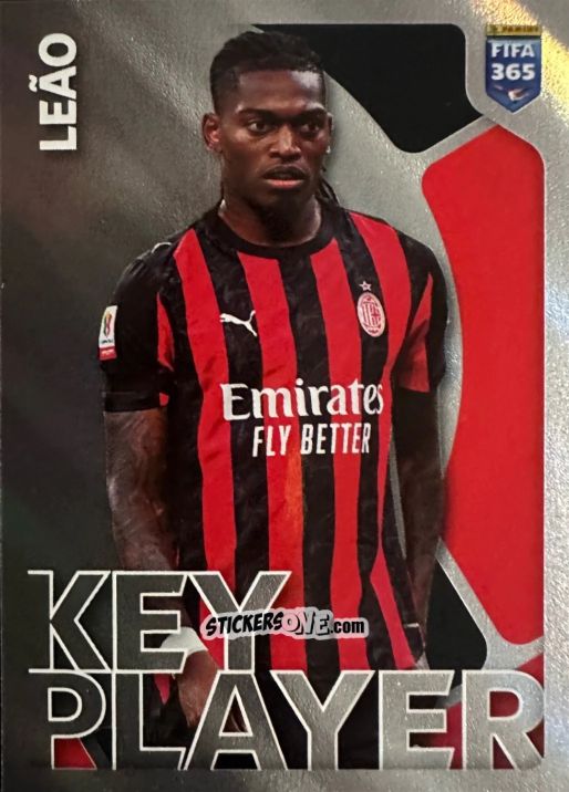 Cromo Rafael Leão (Key Player) - Fifa 365 2026 n. 291 - Panini