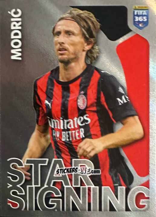 Cromo Luka Modrić - Star Signing - Fifa 365 2026 n. 292 - Panini