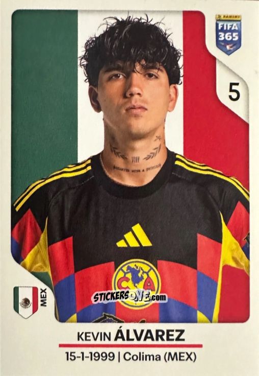 Sticker Kevin Álvarez - Fifa 365 2026 n. 301 - Panini