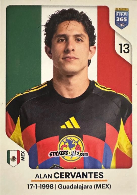 Sticker Alan Cervantes - Fifa 365 2026 n. 305 - Panini