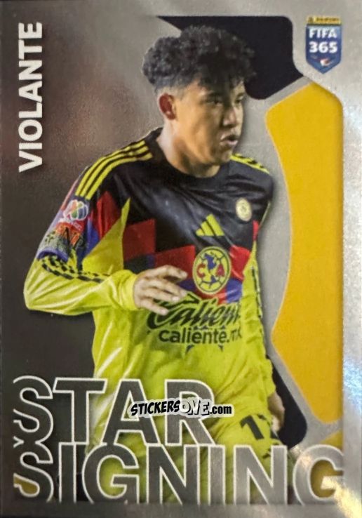 Sticker Isaías Violante (Star Signing) - Fifa 365 2026 n. 310 - Panini