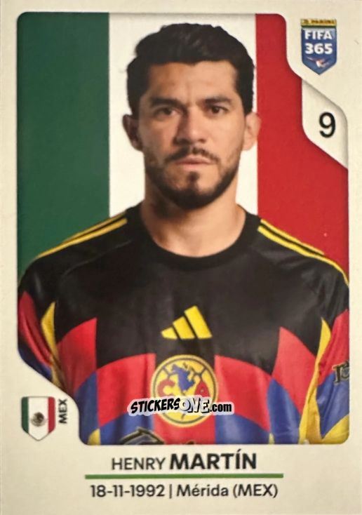 Figurina Henry Martin - Fifa 365 2026 n. 314 - Panini