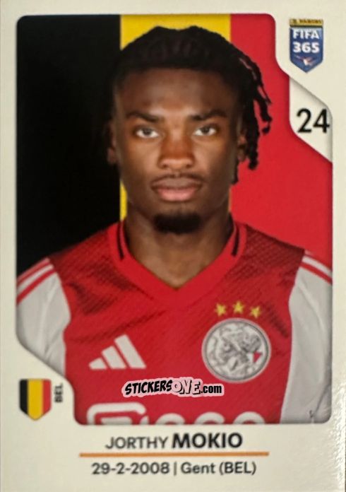 Sticker Jorthy Mokio - Fifa 365 2026 n. 322 - Panini