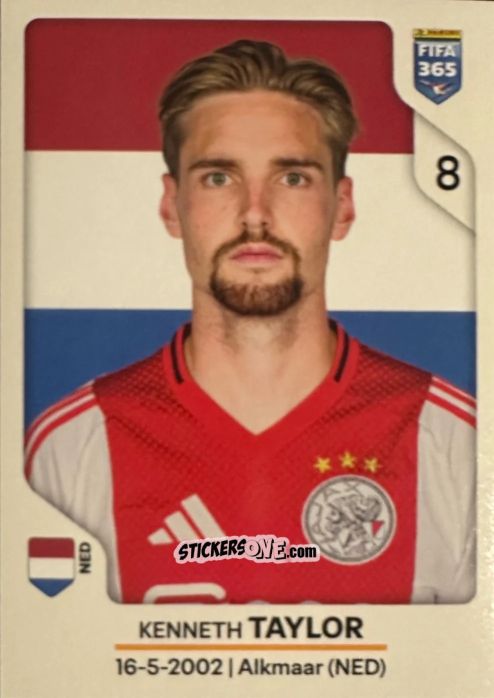 Sticker Kenneth Taylor - Fifa 365 2026 n. 323 - Panini