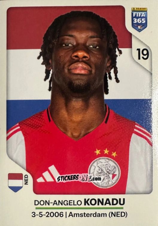 Sticker Don-Angelo Konadu - Fifa 365 2026 n. 326 - Panini