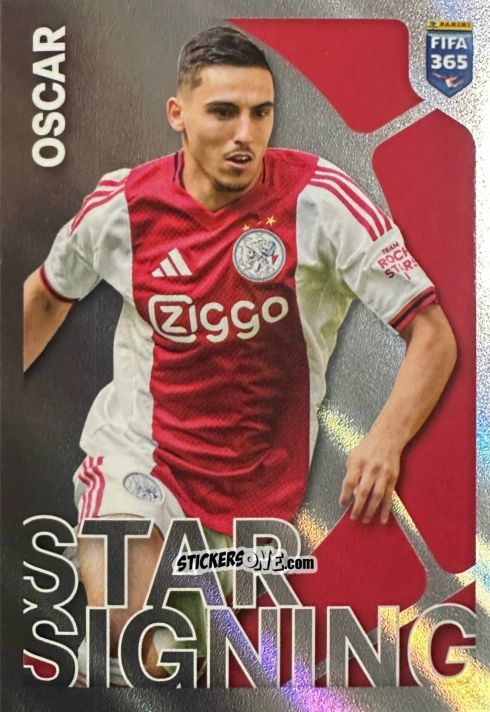 Sticker Oscar Gloukh (Star Signing) - Fifa 365 2026 n. 328 - Panini