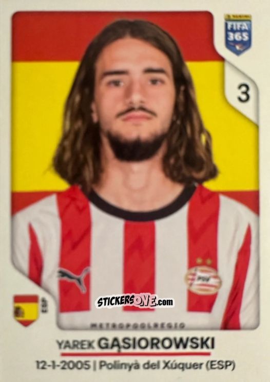 Figurina Yarek Gasiorowski - Fifa 365 2026 n. 334 - Panini
