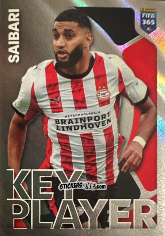 Sticker Ismael Saibari (Key Piayer) - Fifa 365 2026 n. 345 - Panini