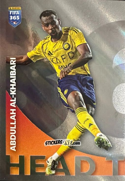 Sticker Abdullah Al-Khaibari (Al Nassr) - Fifa 365 2026 n. 357 - Panini