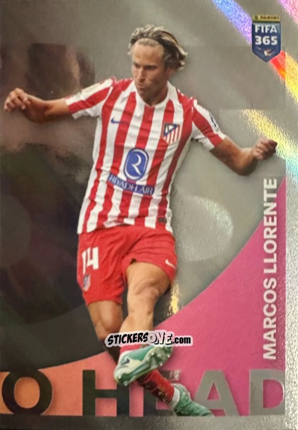 Sticker Marcos Llorente (Atlético de Madrid) - Fifa 365 2026 n. 362 - Panini