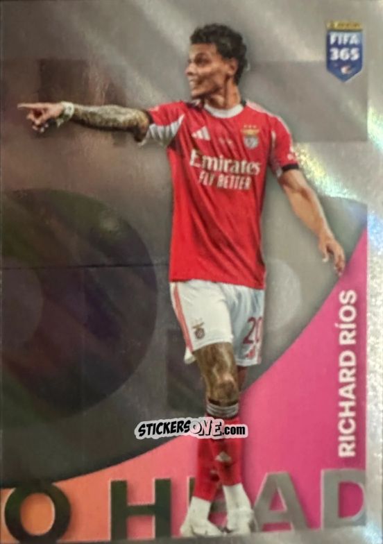Figurina Richard Ríos (SL Benfica) - Fifa 365 2026 n. 364 - Panini