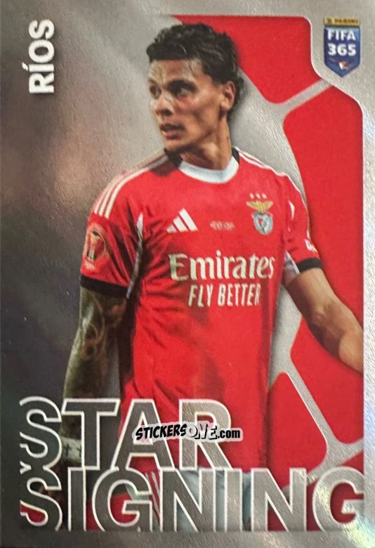 Cromo Richard Ríos (Star Signing) - Fifa 365 2026 n. 382 - Panini