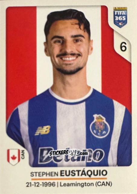 Cromo Stephen Eustaquio - Fifa 365 2026 n. 395 - Panini